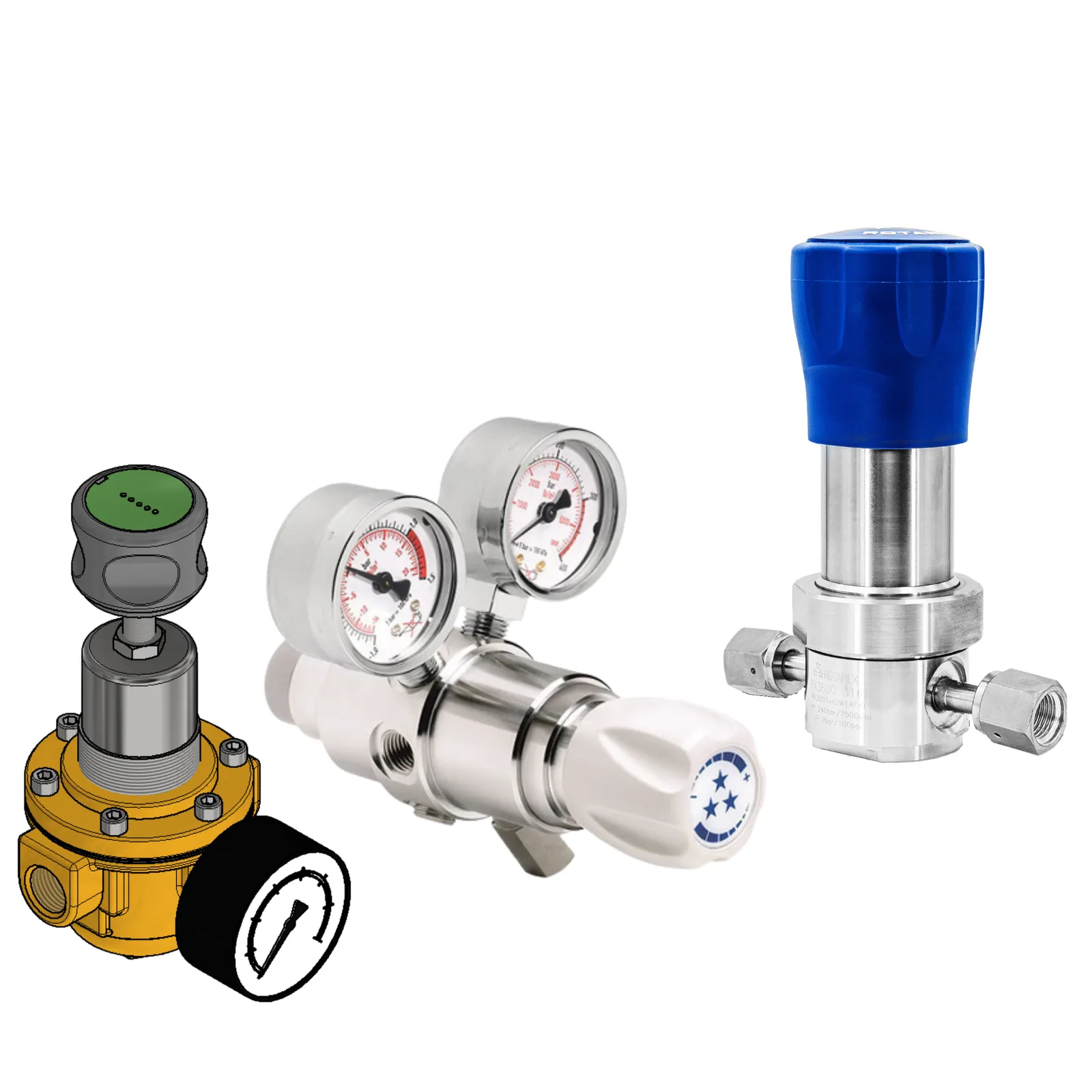 Complete product range illustration